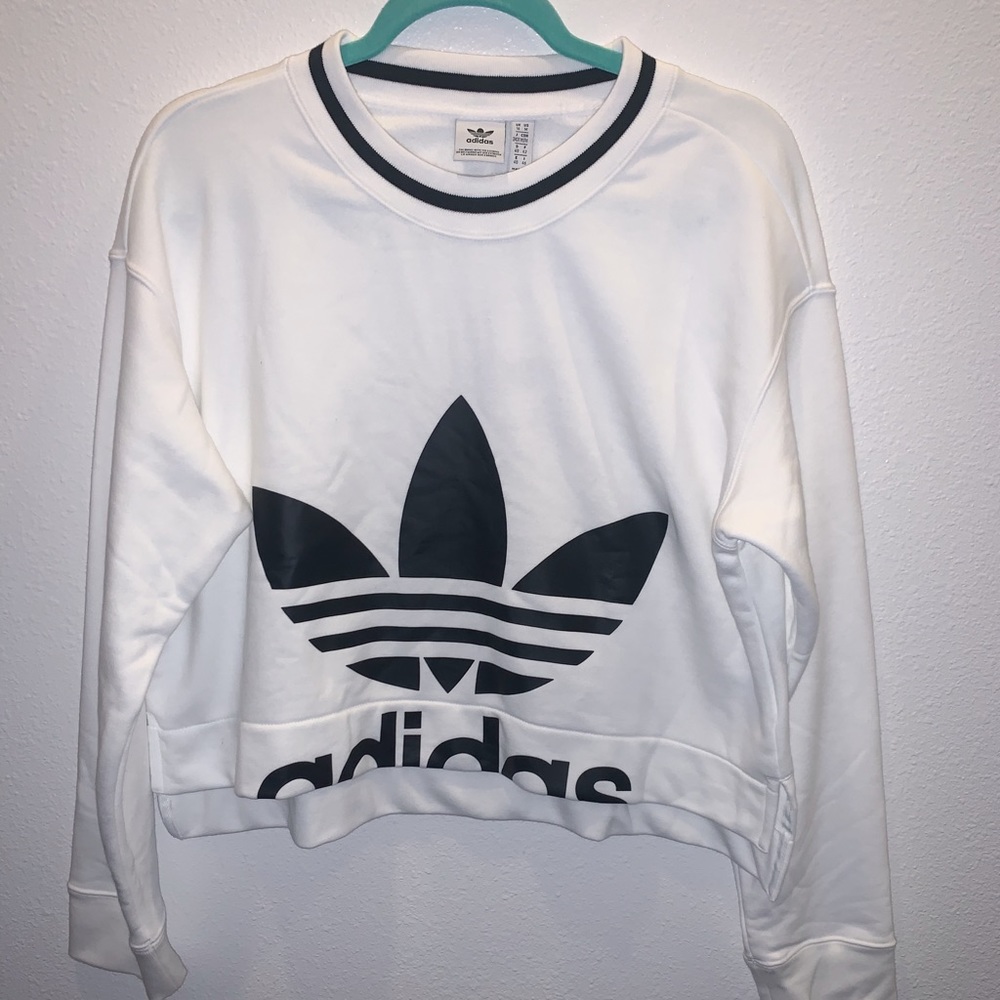 Women’s Adidas Crewneck Cropped Sweatshirt